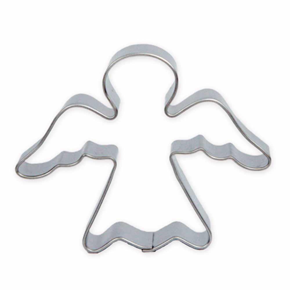 Backförmchen Single-Pack - Weihnachten - Engel 4/4-c, Lasergravur
