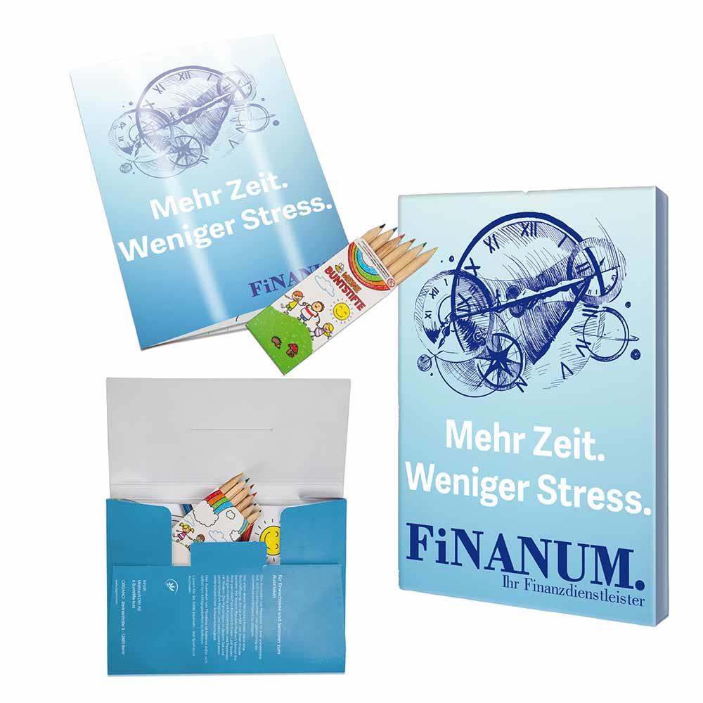 Malbuch / Mal-Set A6 - Apotheke - Malset mit individuellen Vorder- und Rückseiten