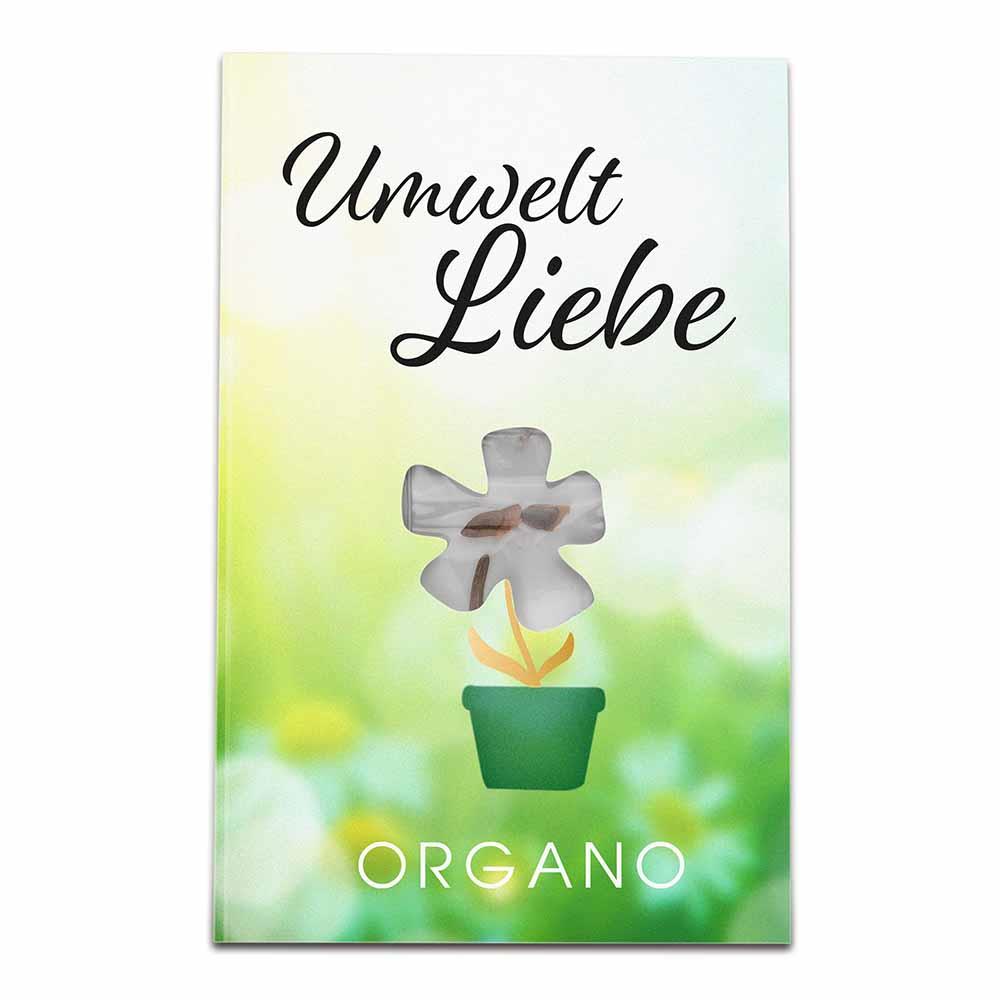 Samen-Karte-Mini Blume - Ostern - Gewürzpaprika