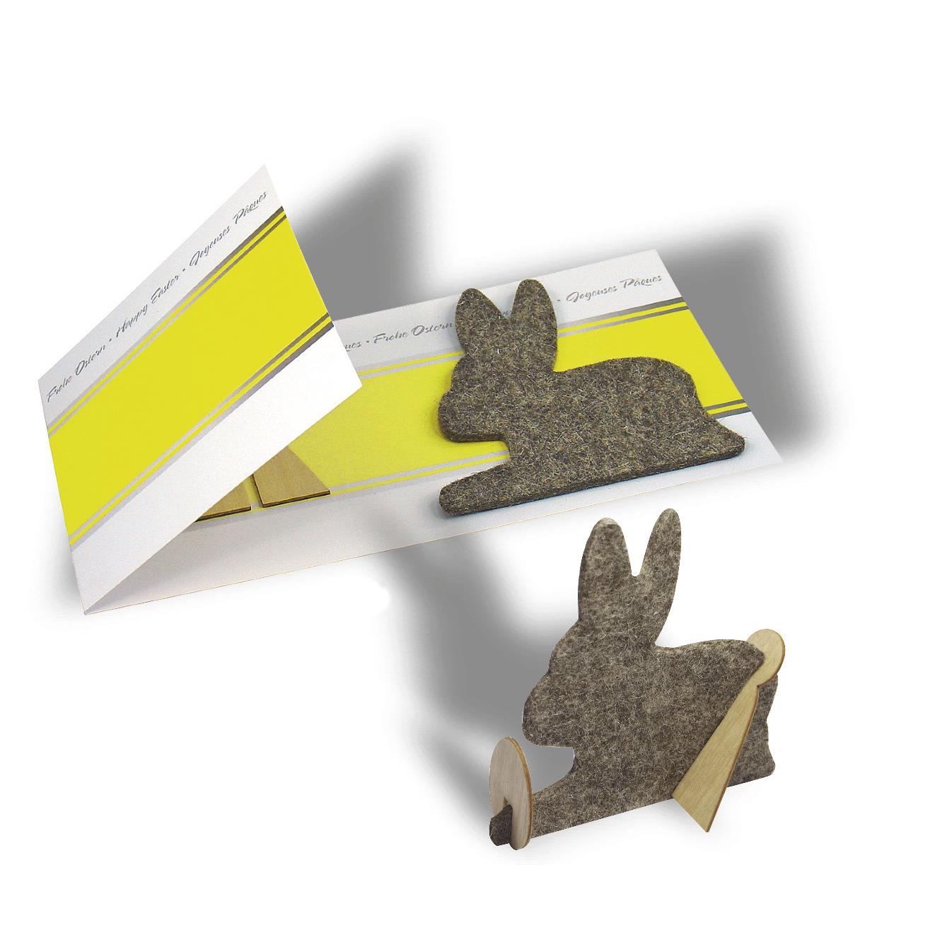 Bastelkarte Hase