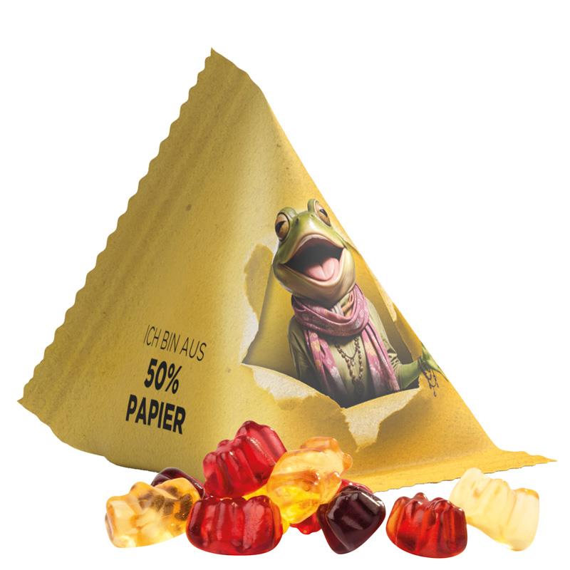 Tetraeder 15 g Trolli 30% Fruchtsaft Bärchen