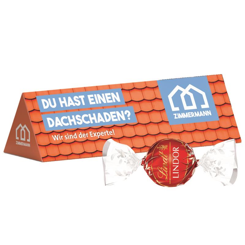 Werbekarte Visitenkartenformat Schokolade