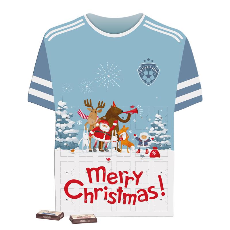 Täfelchen Adventskalender Trikot