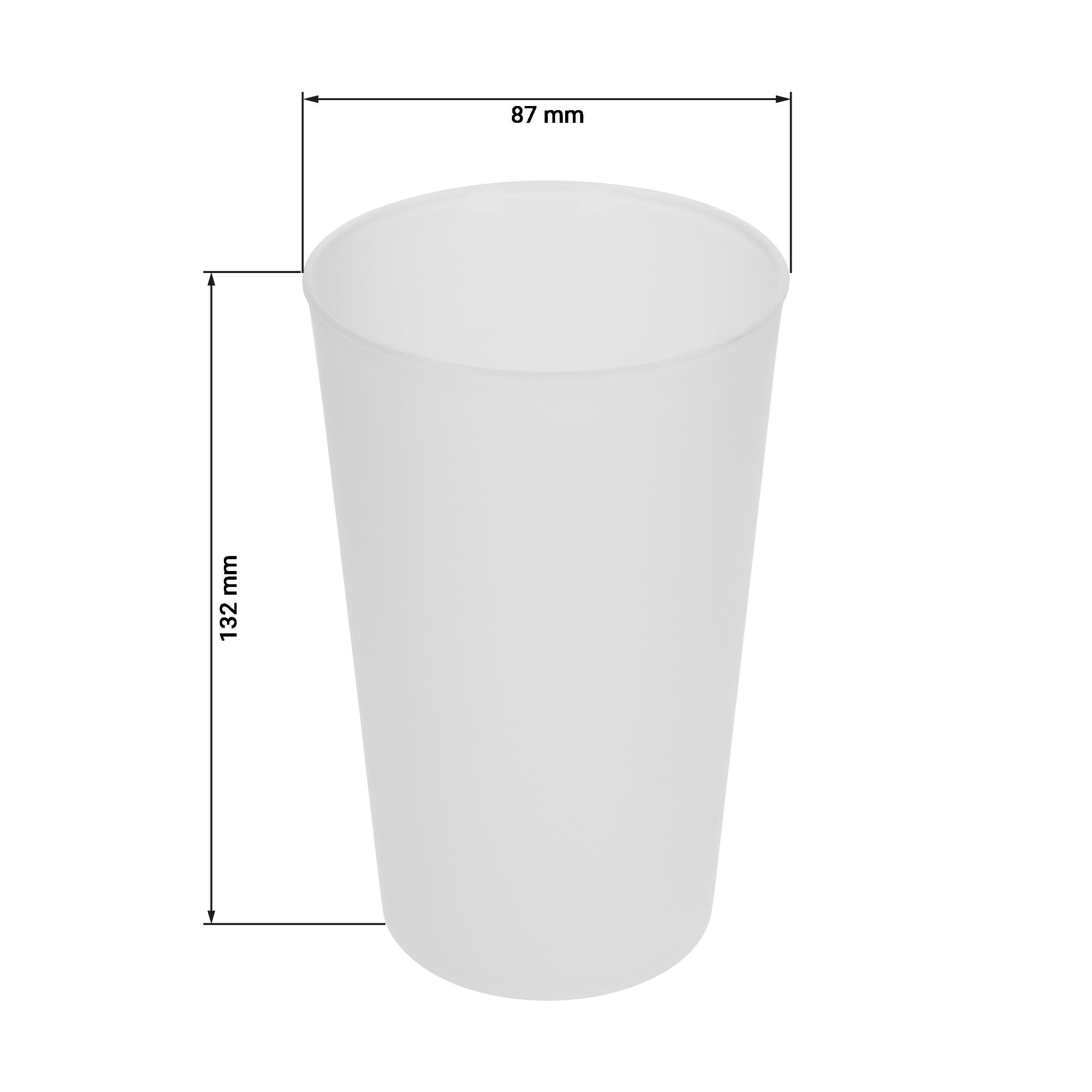Trinkbecher ´Mehrweg´ 0,4 l