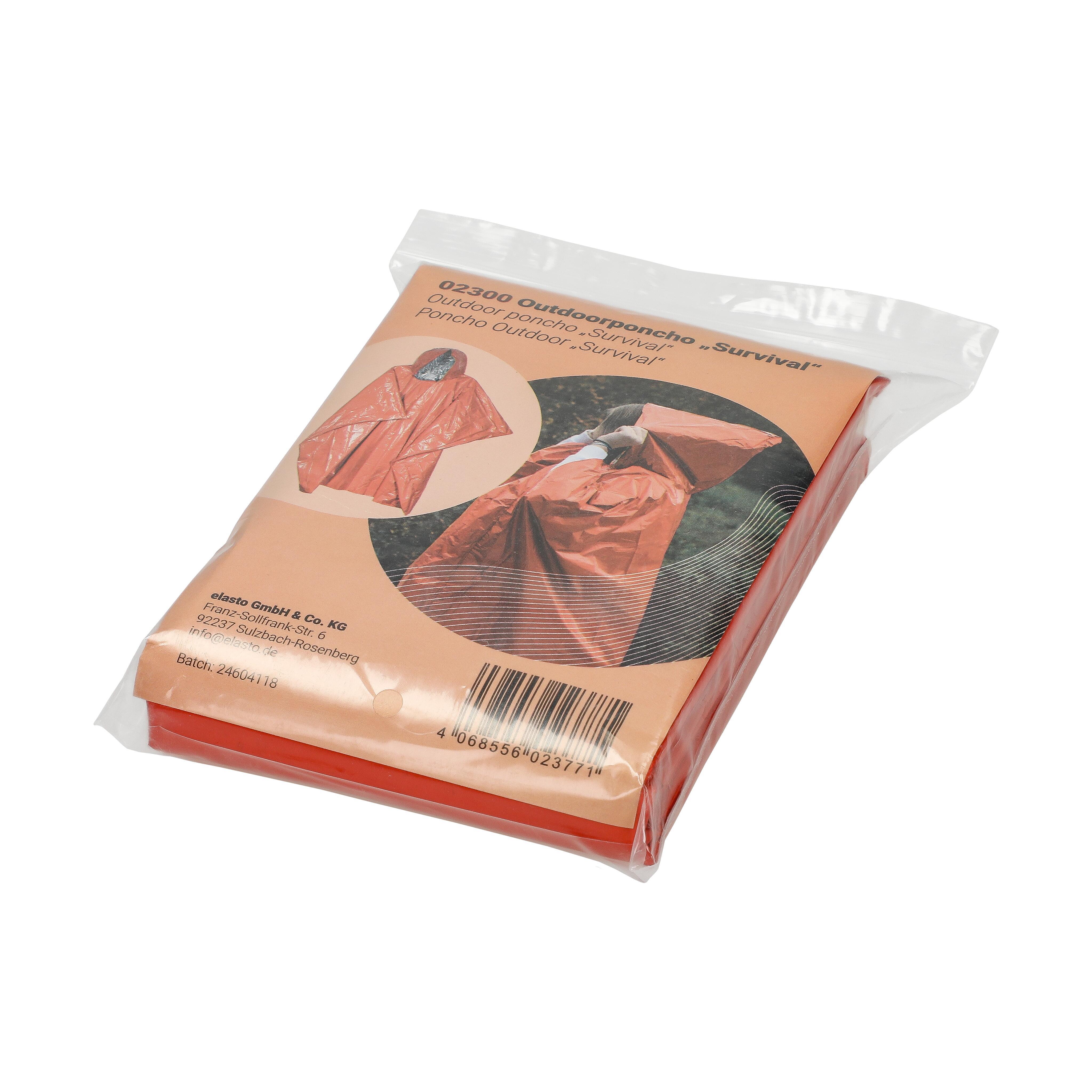 Outdoorponcho ´Survival´
