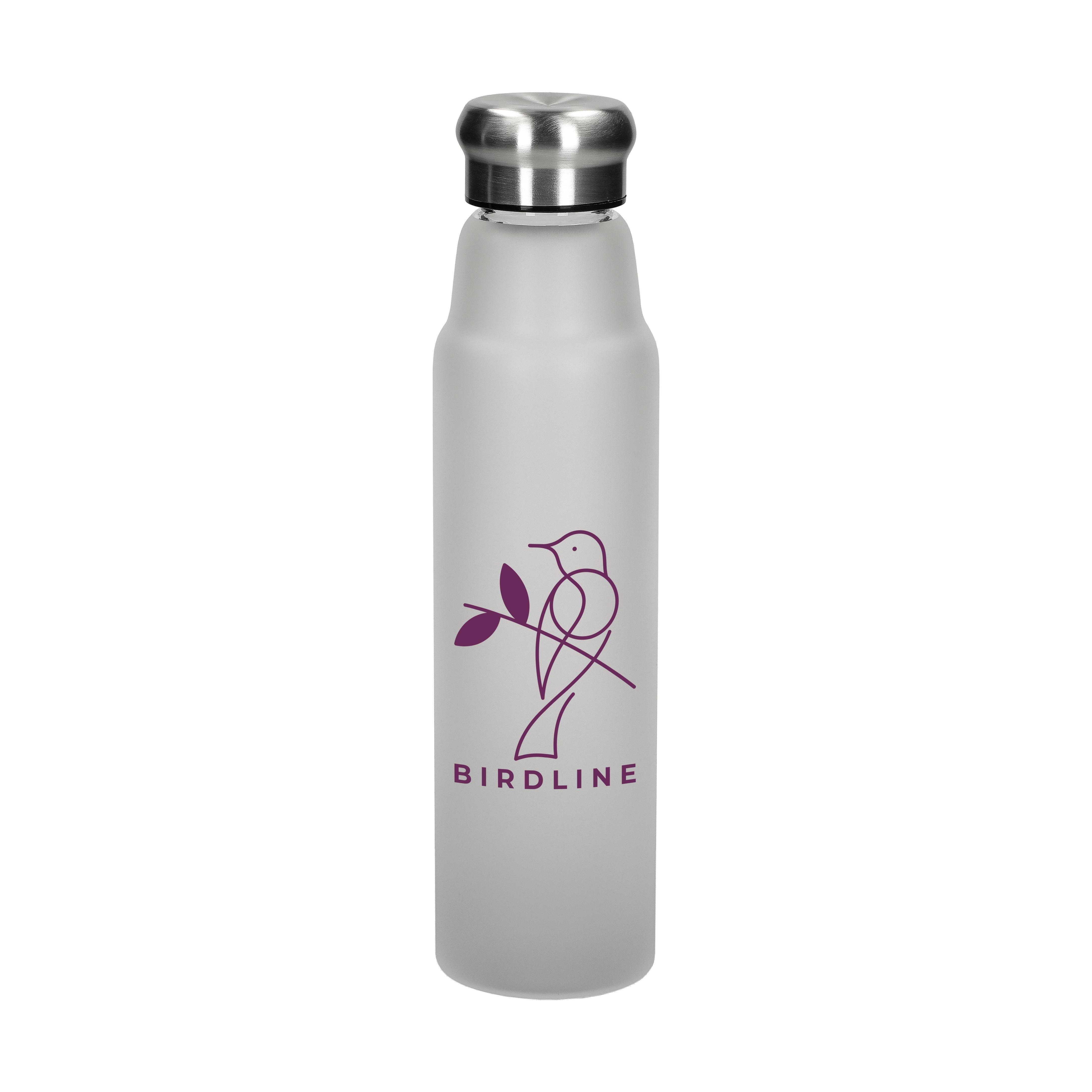 Glasflasche ´Life´ 700 ml, Frosted
