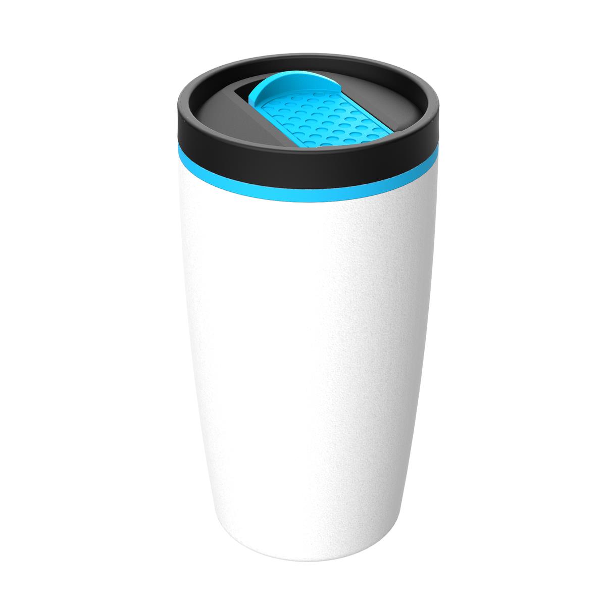 cyan, weiß
