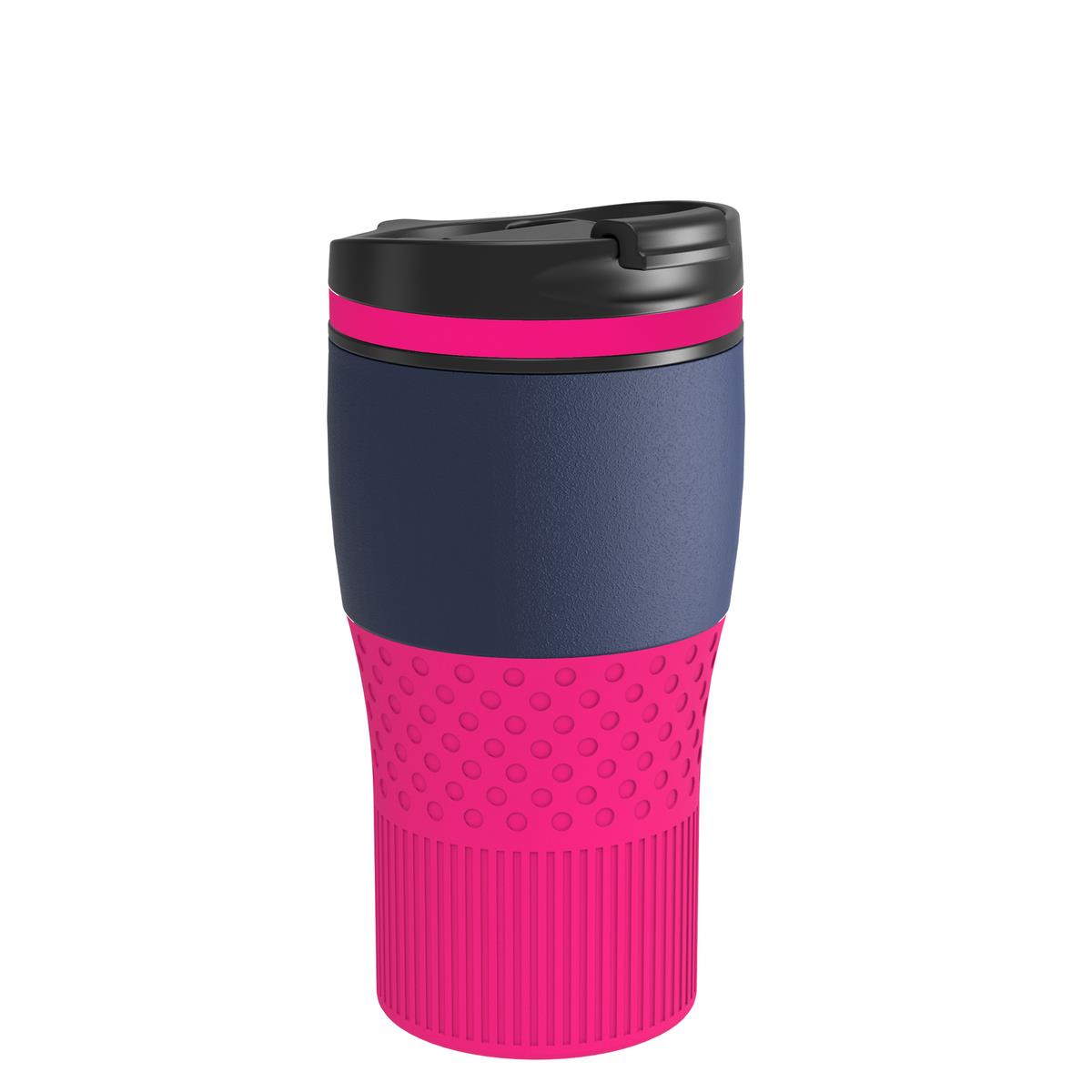 magenta, marineblau