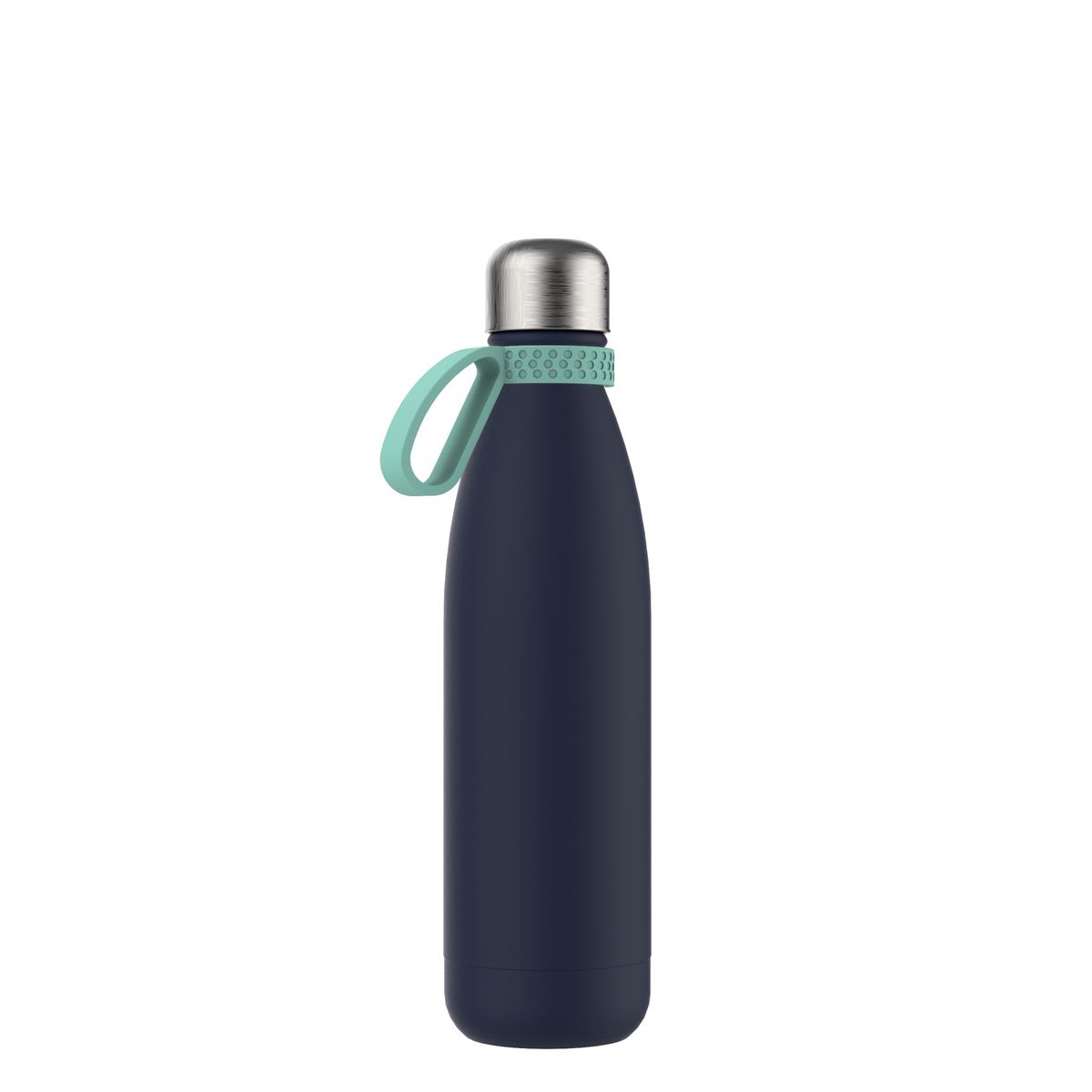 hellblau, marineblau, silber