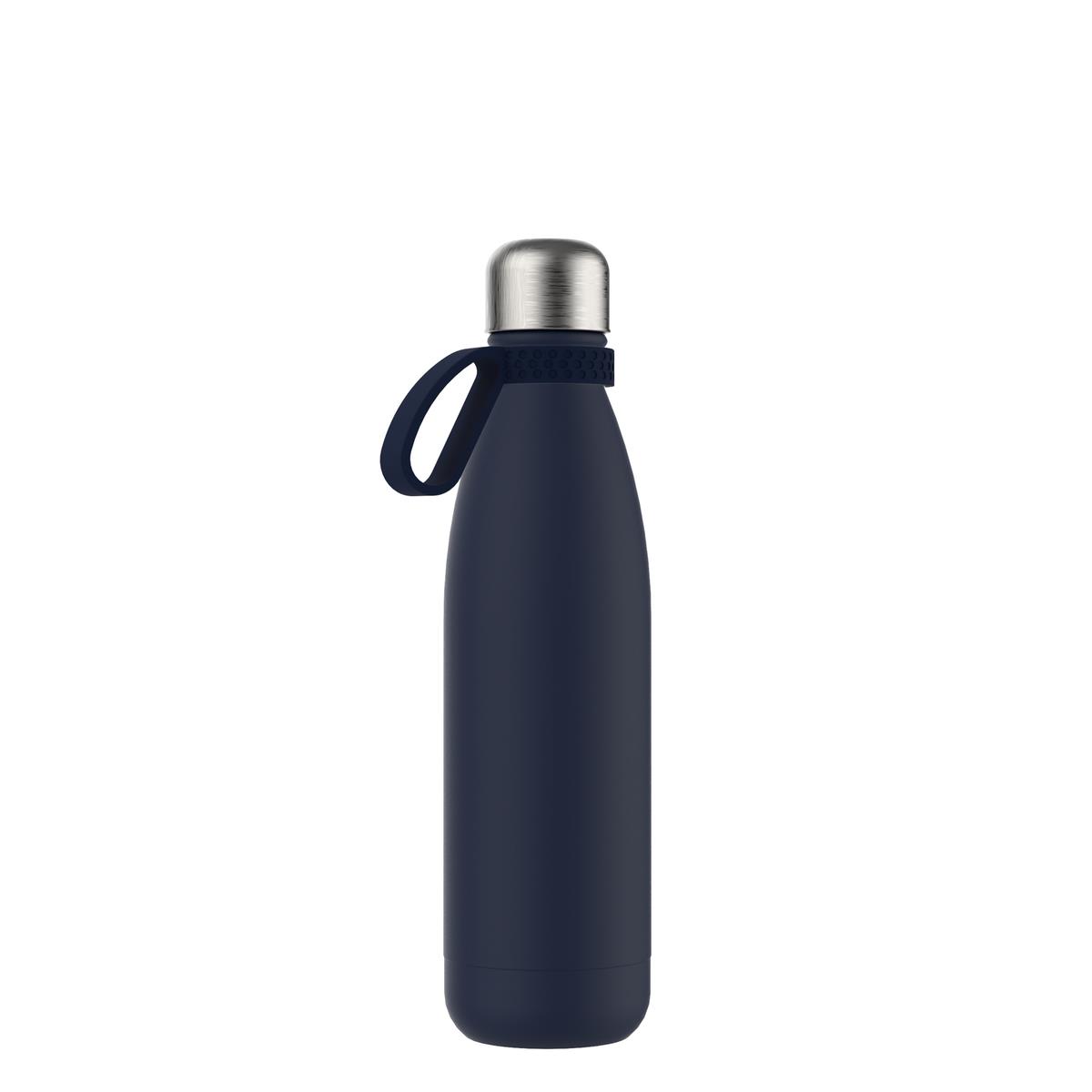 marineblau, silber