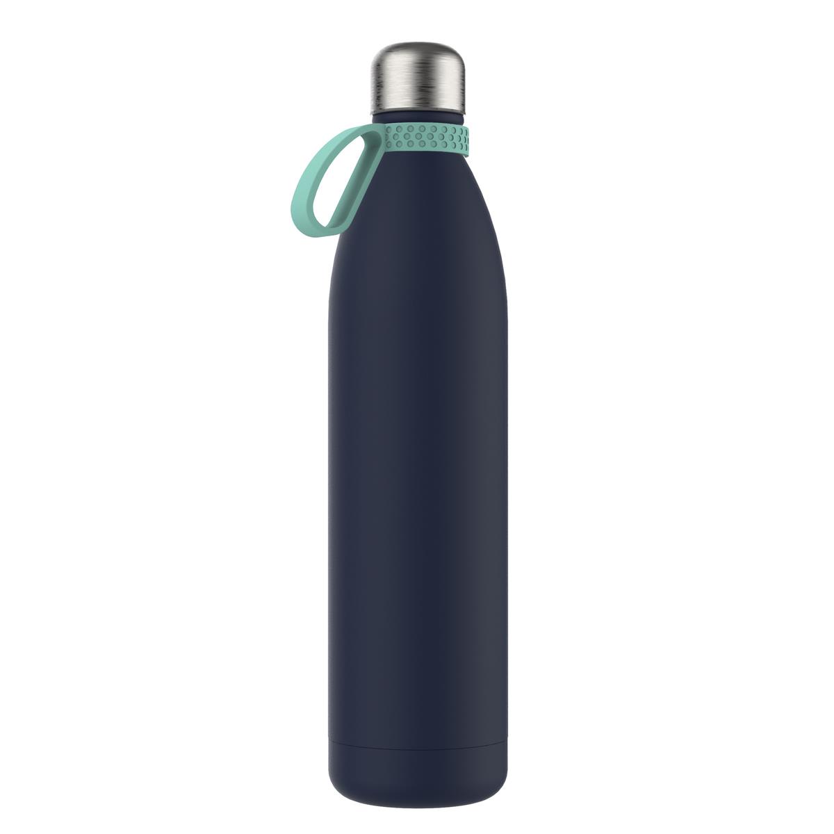 hellblau, marineblau, silber