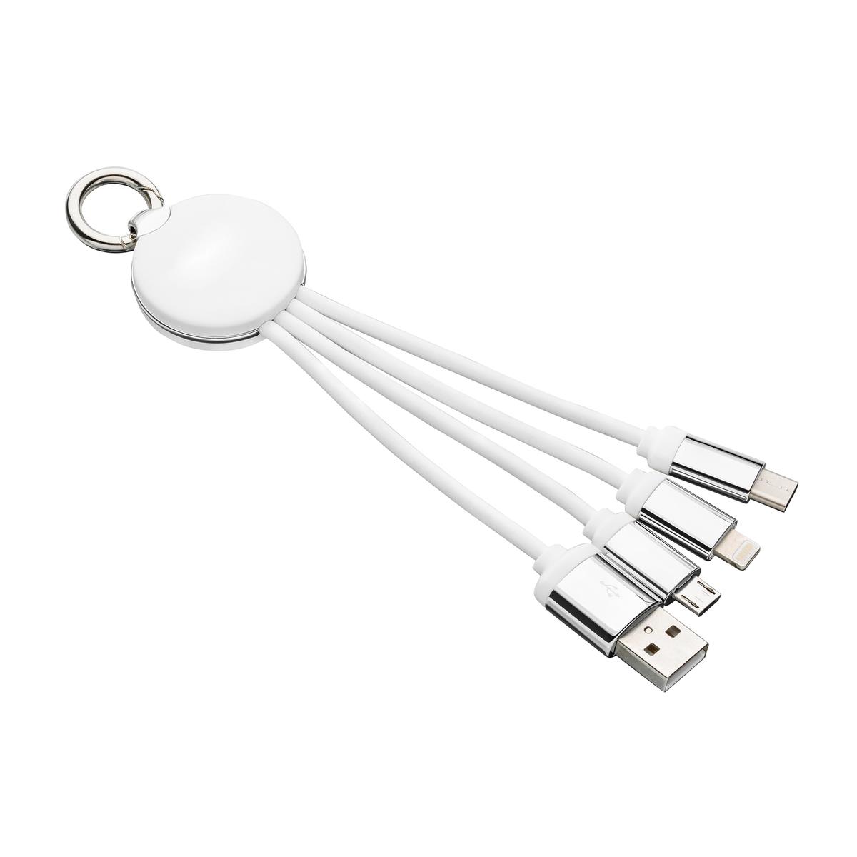 3-in-1 Ladekabel mit Beleuchtung REEVES-PUHALANI