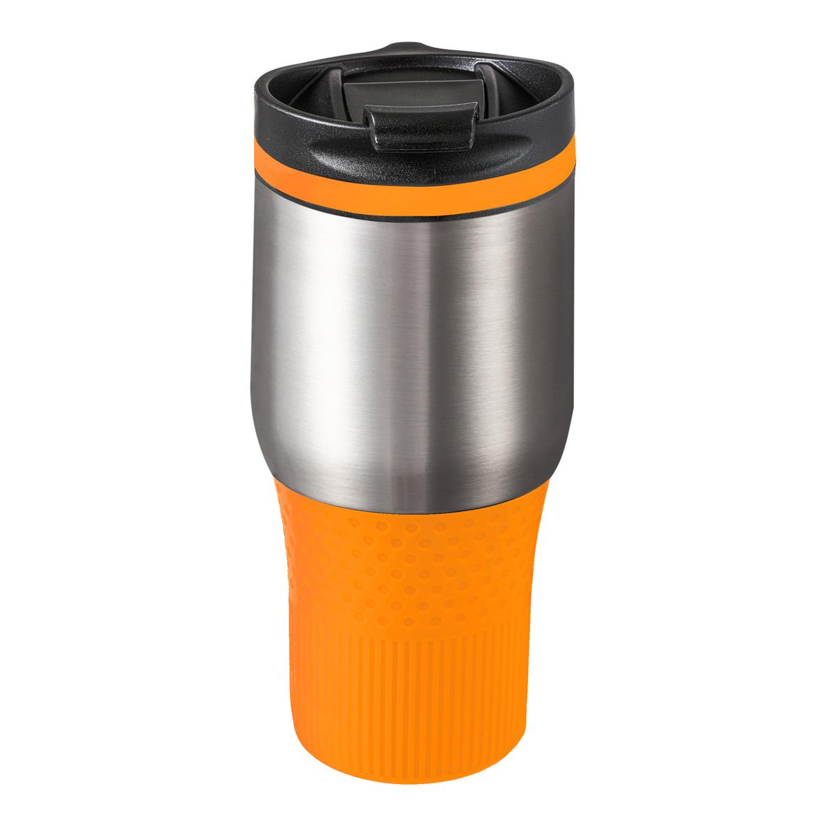 orange, silber