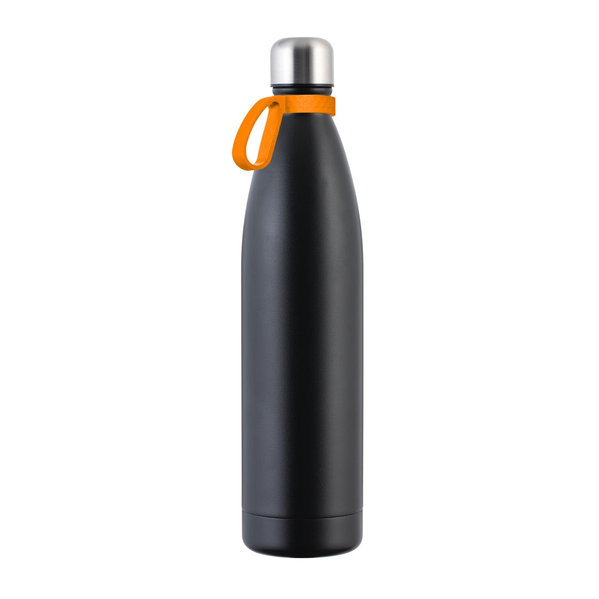 orange, schwarz, silber