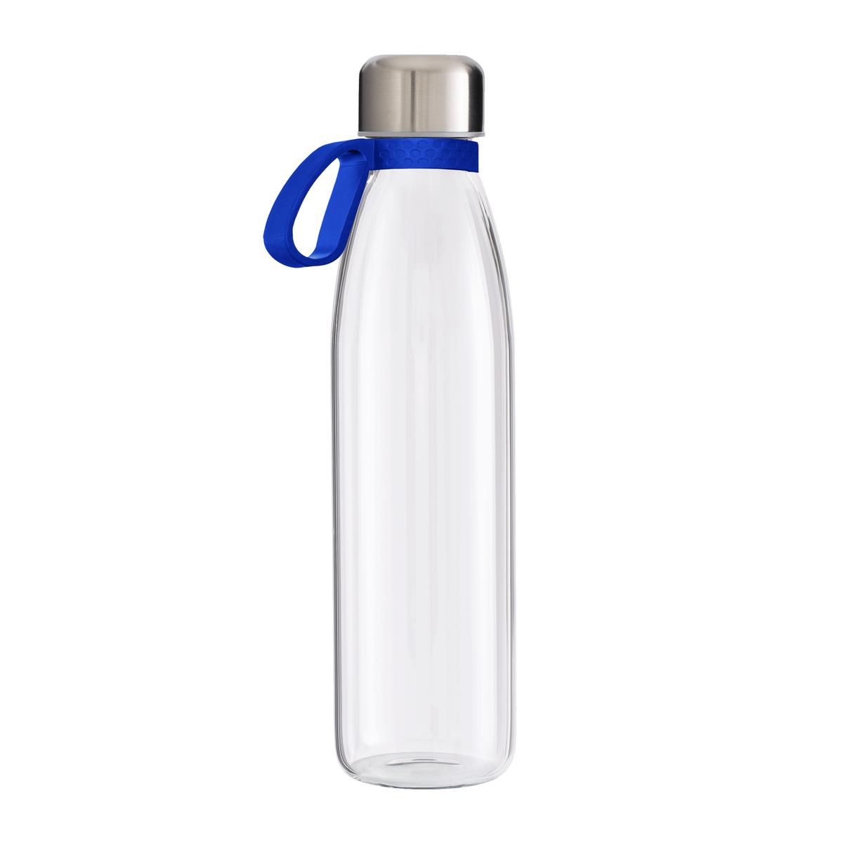 blau, silber, transparent