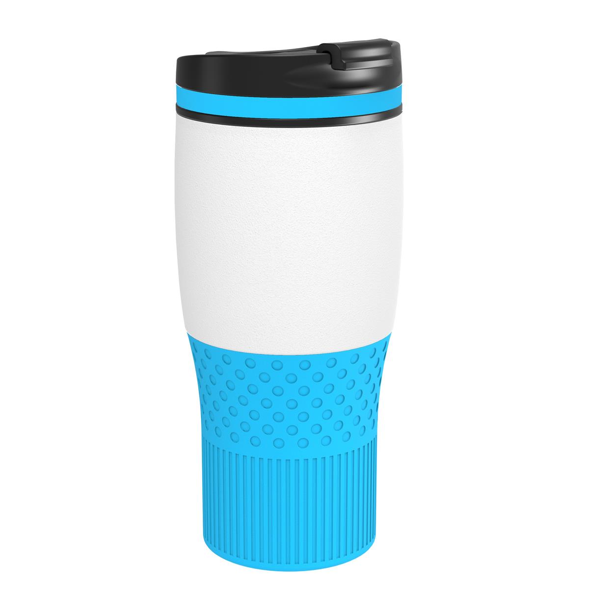 cyan, weiß