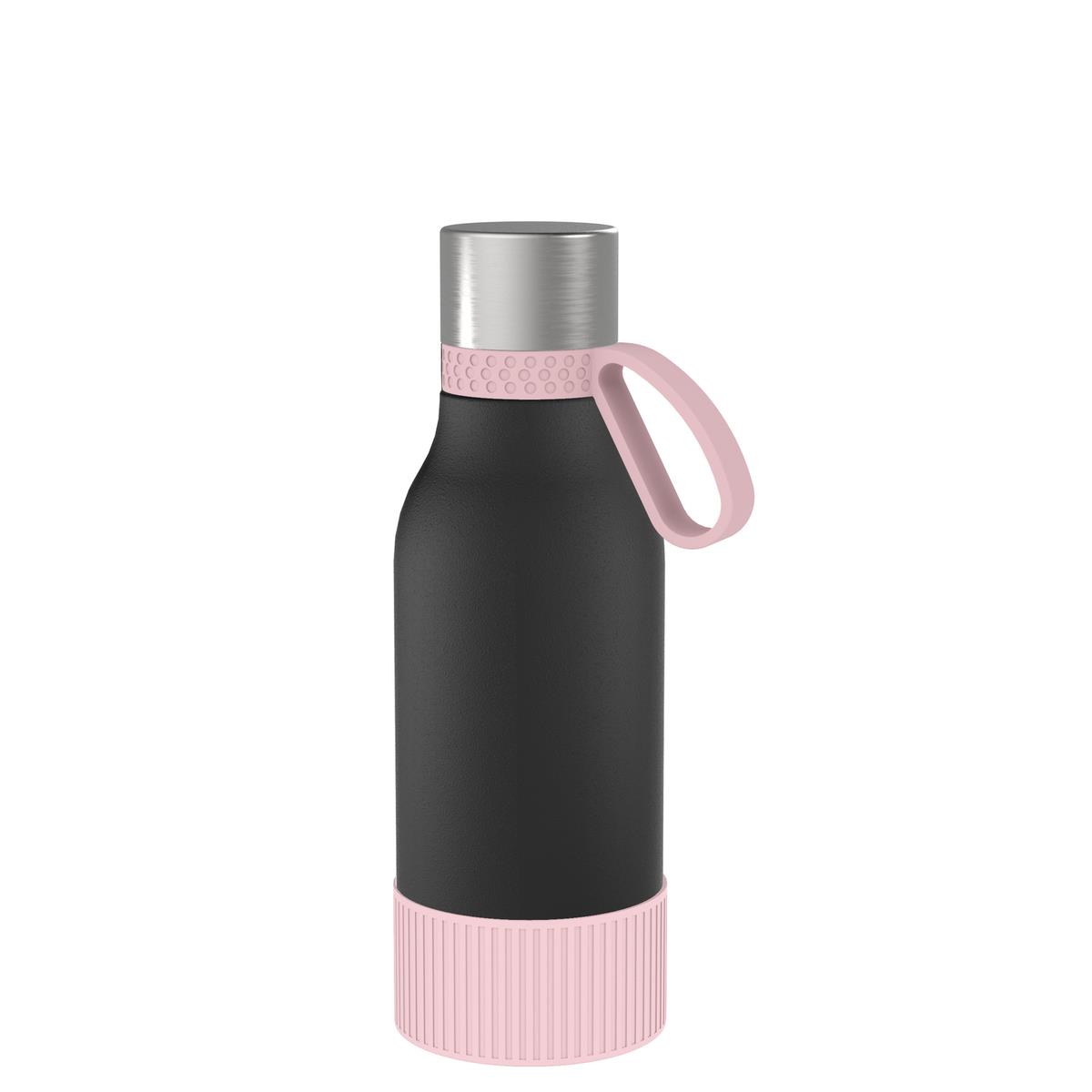 hellmagenta, rose, schwarz, silber