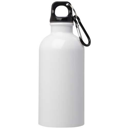 Oregon 400 ml RCS-zertifizierte, einwandige Trinkflasche aus Edelstahl mit Karabinerhaken