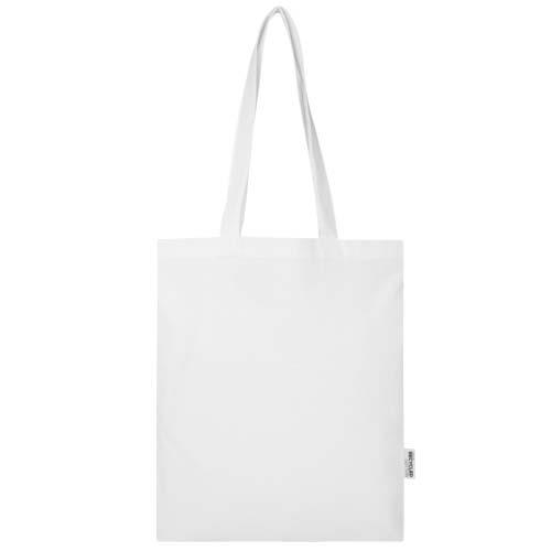 Madras Blend 140 g/m² Tragetasche aus GRS-recycelter Baumwolle 7L