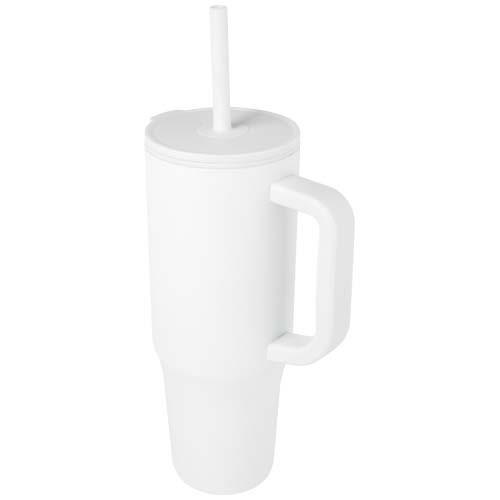 Brady 900 ml RCS-zertifizierter Isolierbecher mit Silikon Trinkhalm