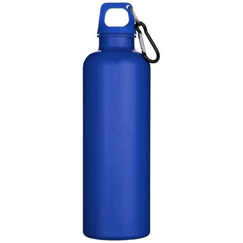 Oregon 750 ml einfarbige RS-zertifizierte Wasserflasche aus recyceltem Kunststoff mit Karabinerhaken