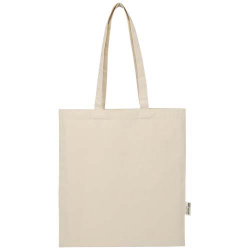 Madras Blend 140 g/m² Tragetasche aus GRS-recycelter Baumwolle 7L