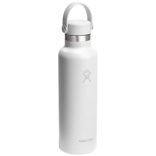 Hydro Flask Standard Mouth 621 ml isolierte Edelstahl Trinkflasche mit Strohhalmverschluss