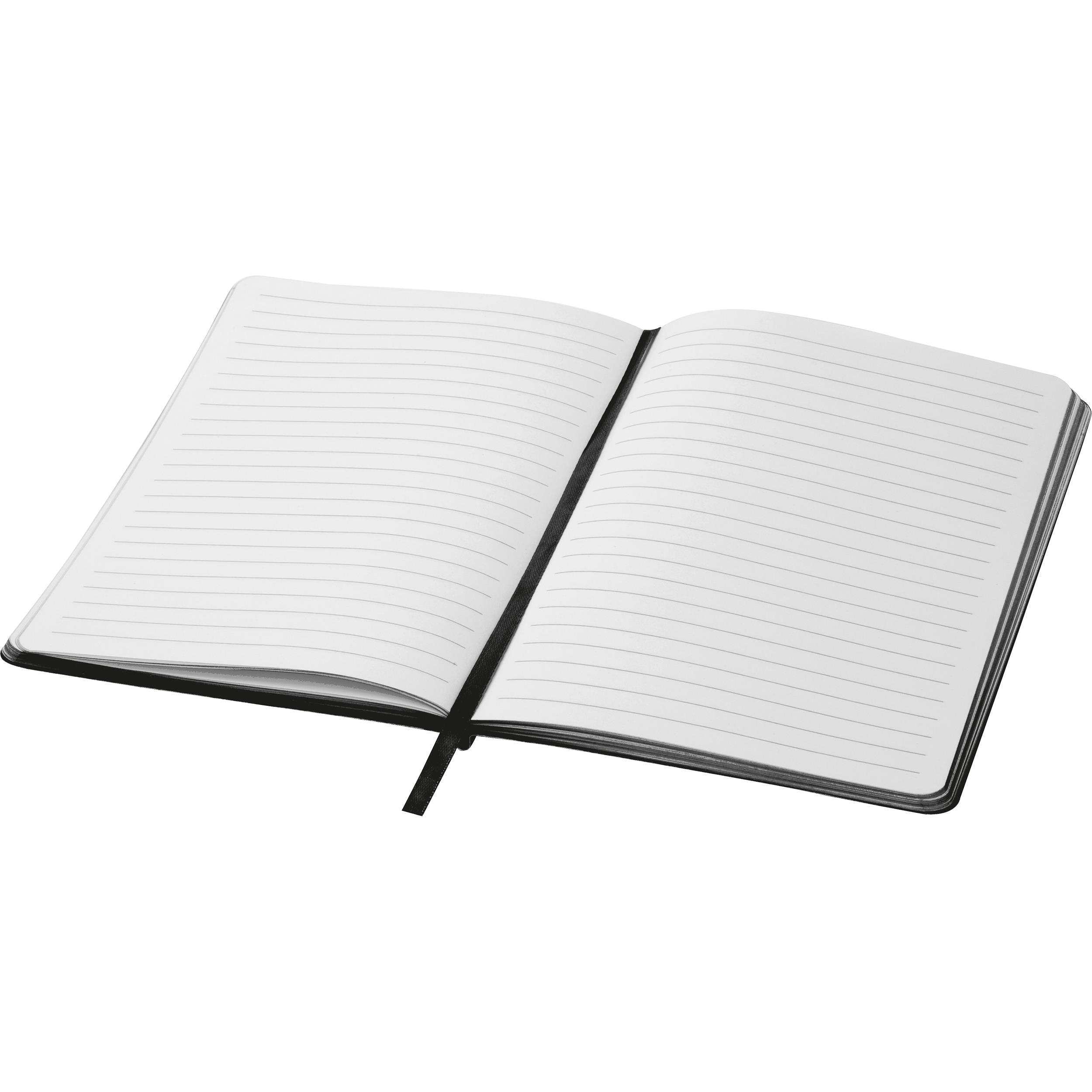 A5 Notizbuch mit farbigem Schnitt EVAN