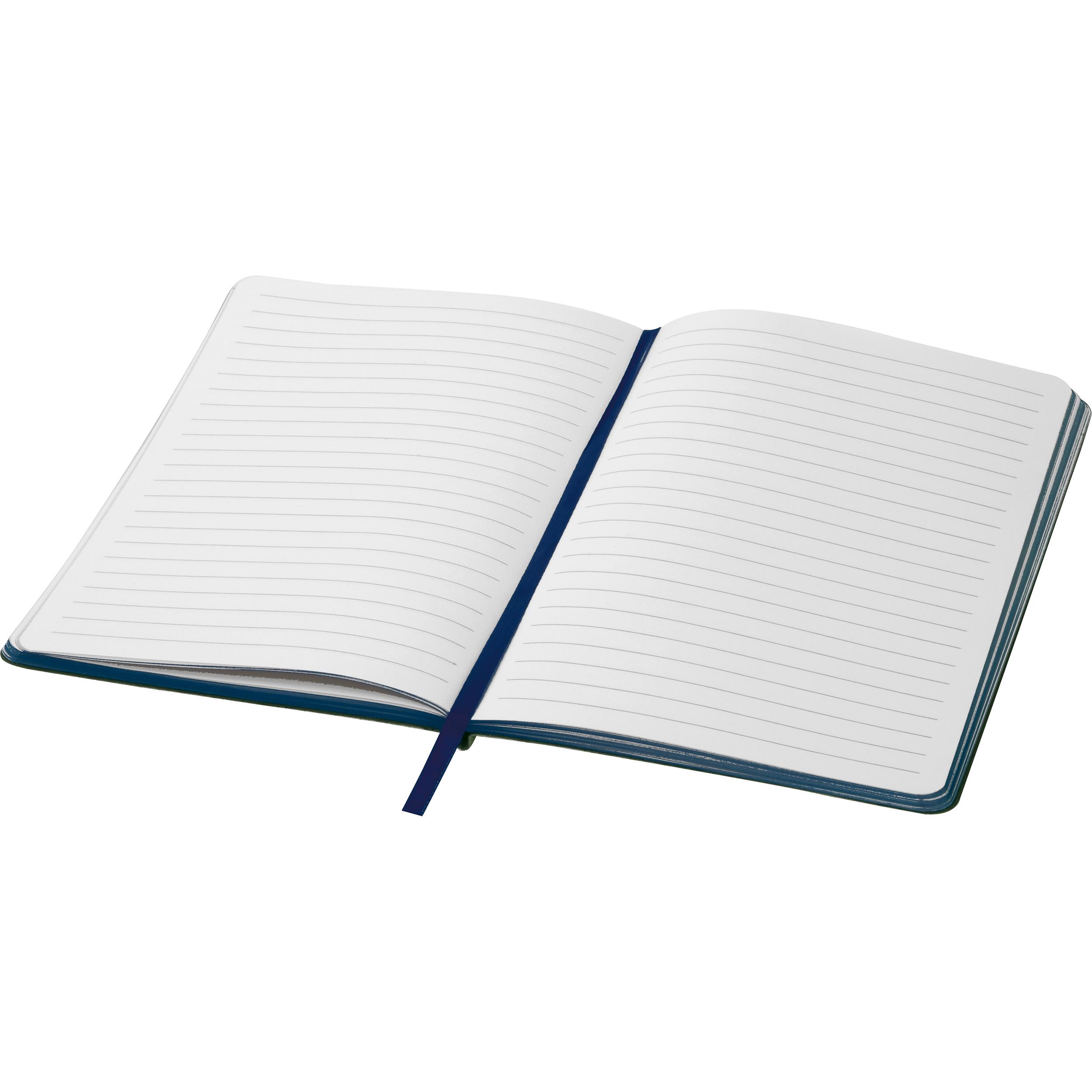 A5 Notizbuch mit farbigem Schnitt EVAN