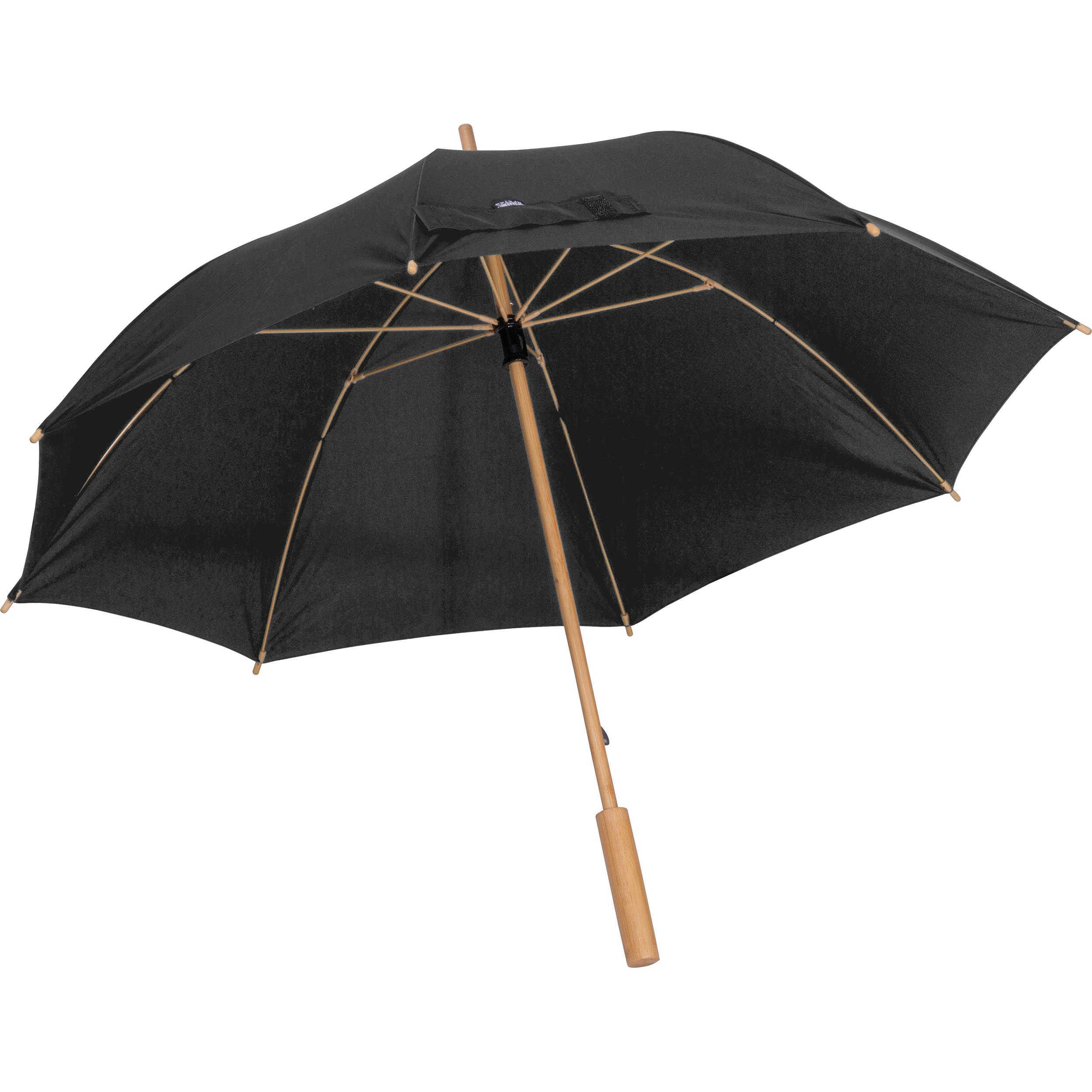 RPET Regenschirm mit Bambusgestänge LETITIA