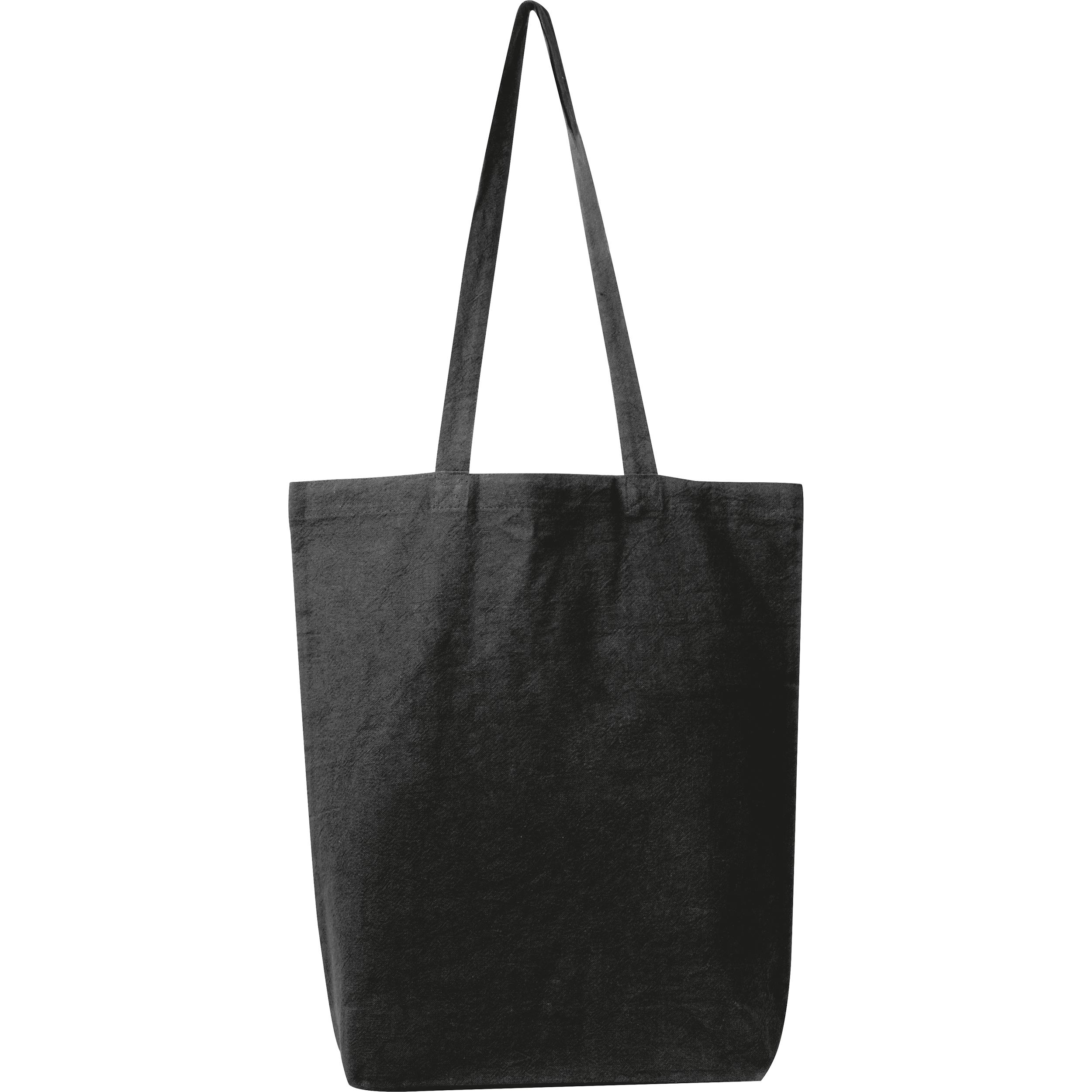 Fairtrade Baumwolltasche mit Bodenfalte PIOTR