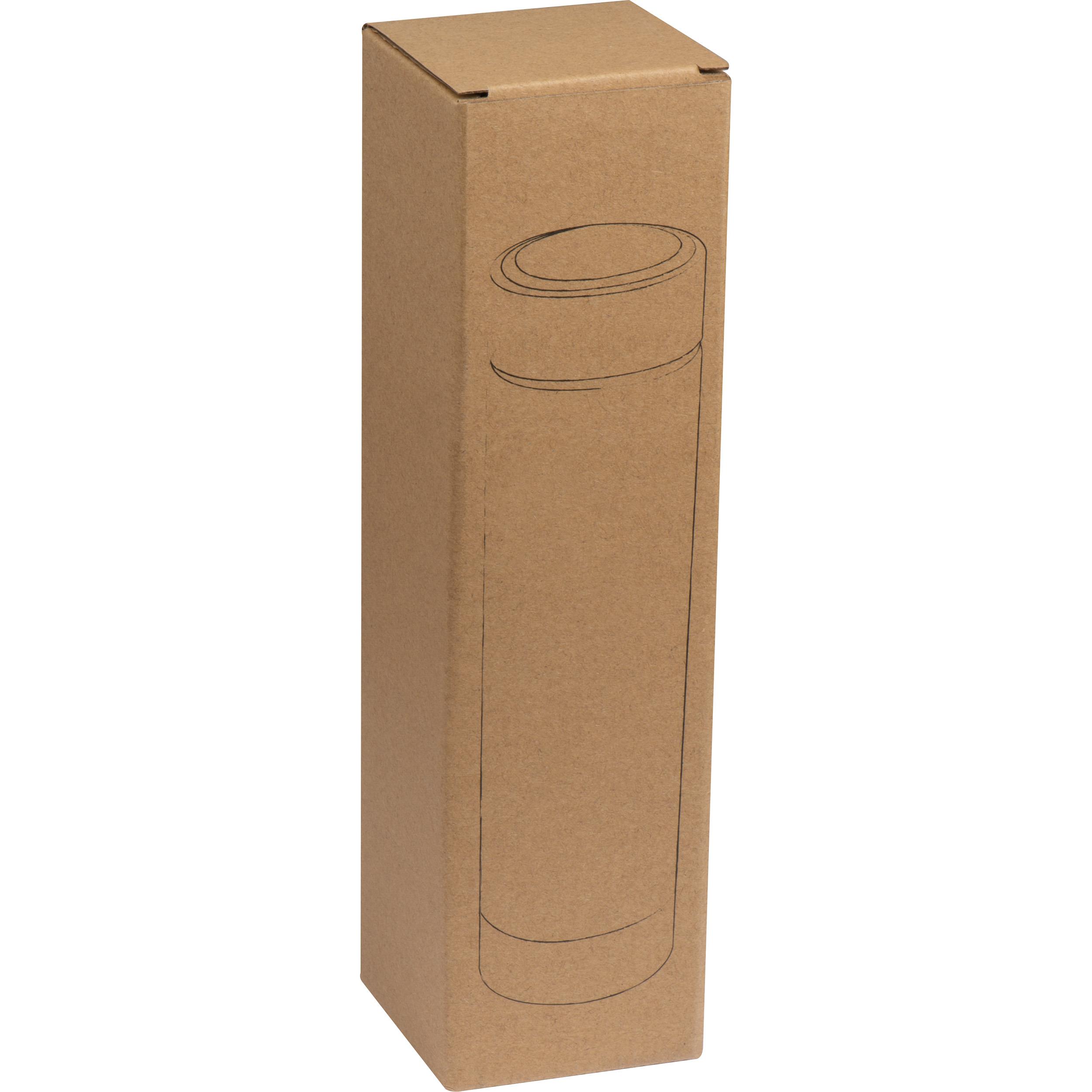 Vakuum Edelstahlflasche mit Teesieb, 450ml GREGORIO
