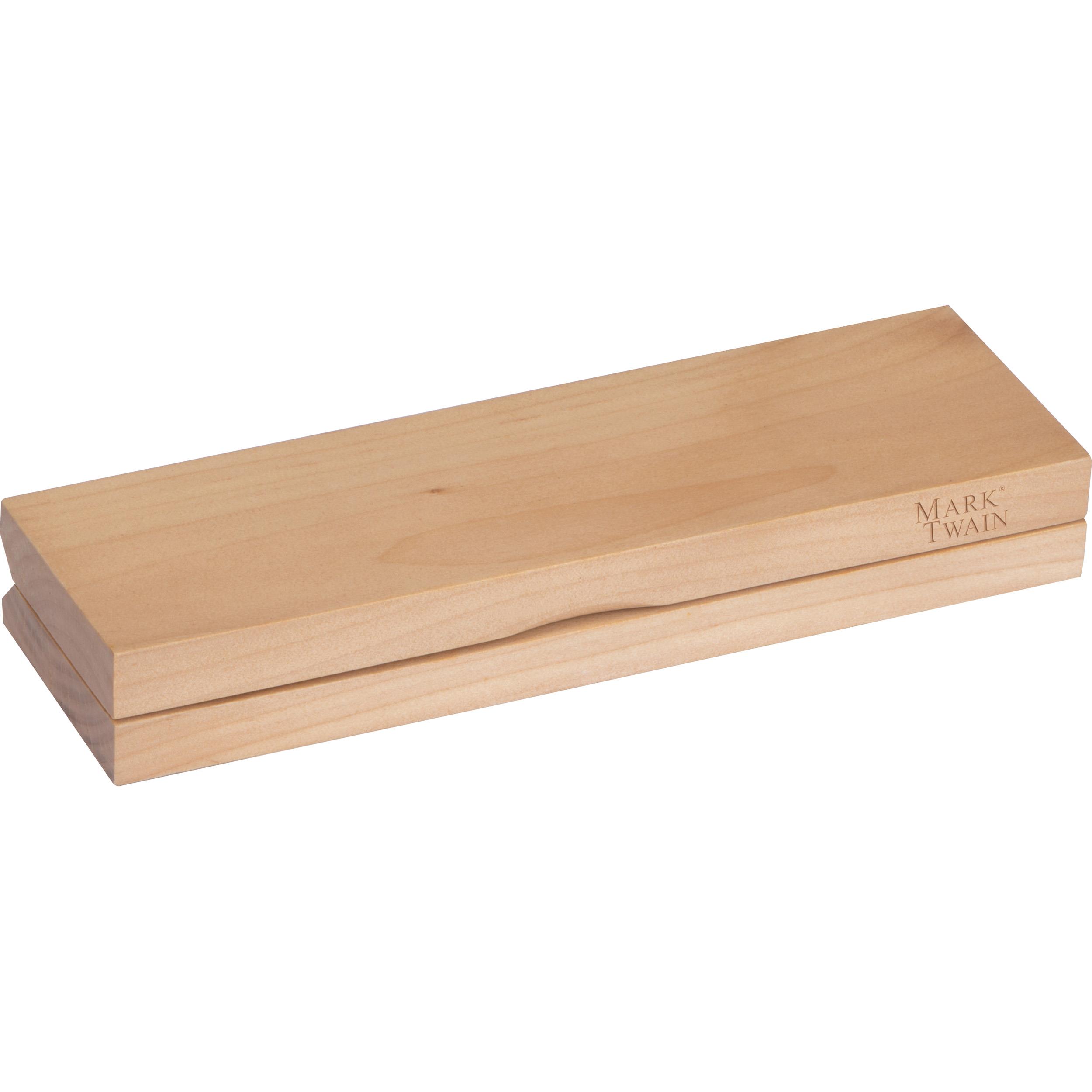 Mark Twain Schreibset aus Holz ROLAND