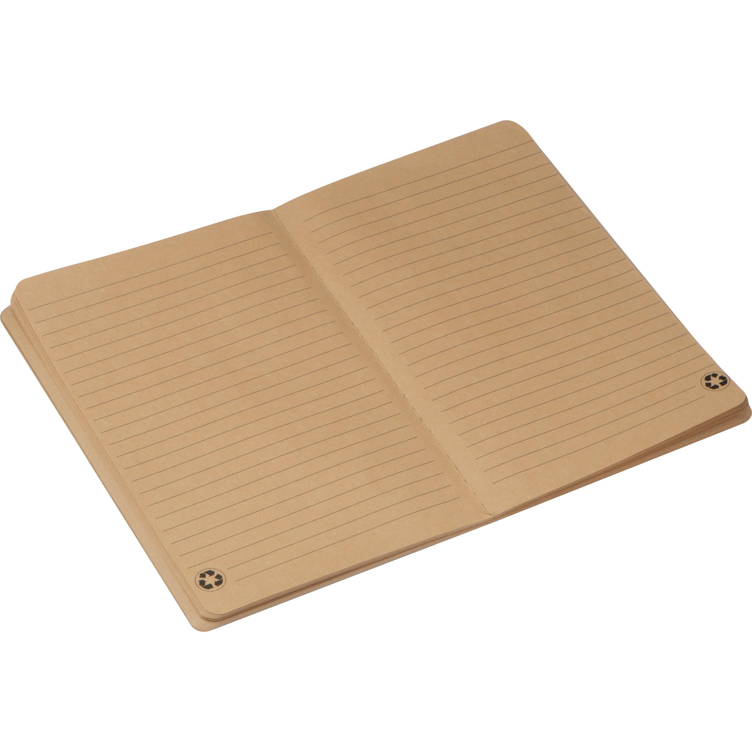 A5 Notizbuch aus Recycling Papier  BENEDETTO