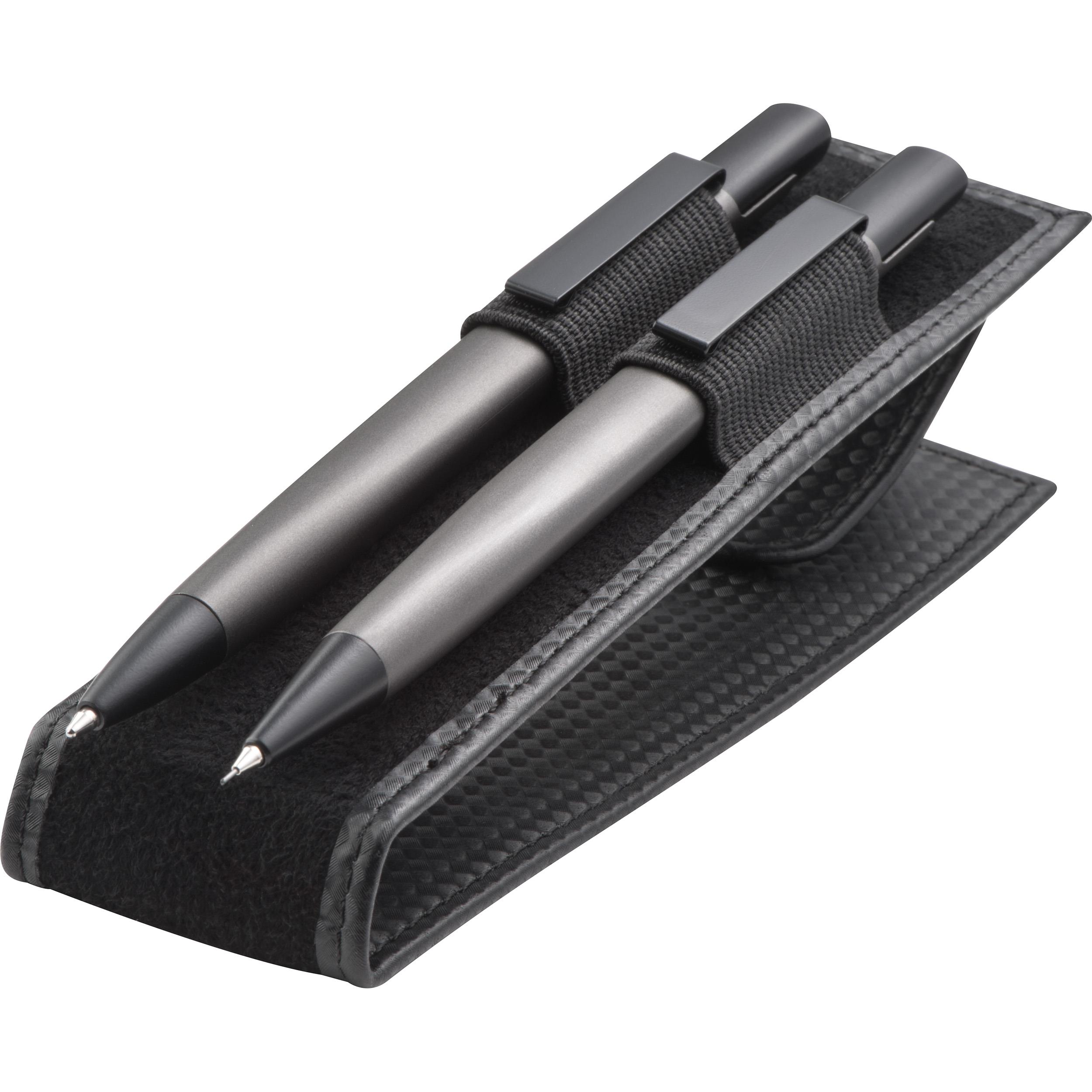 Set aus Kugelschreiber und Bleistift in Etui MAXIMILIAN