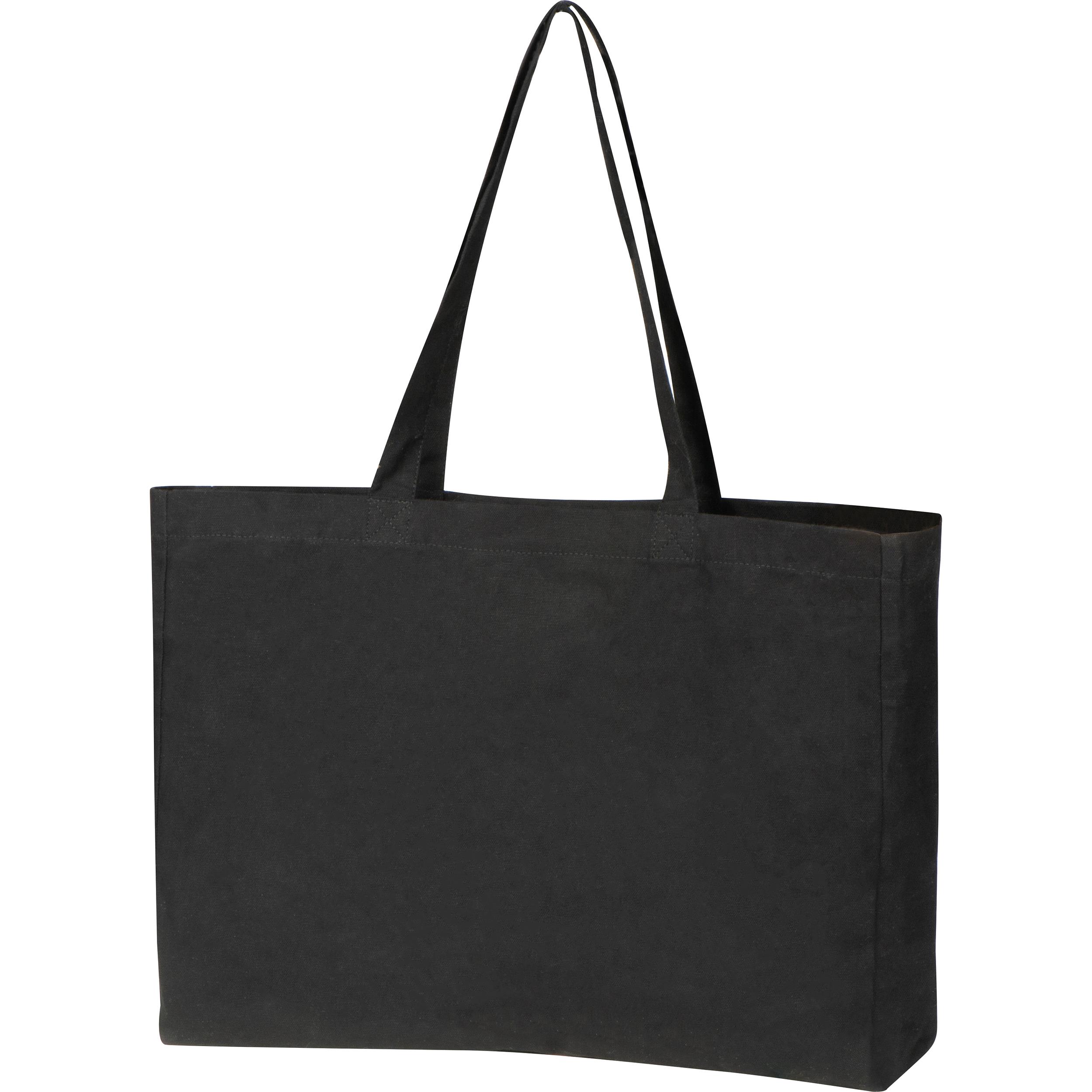 Shopper aus Bio Baumwolle mit Bodenfalte MARCELLO