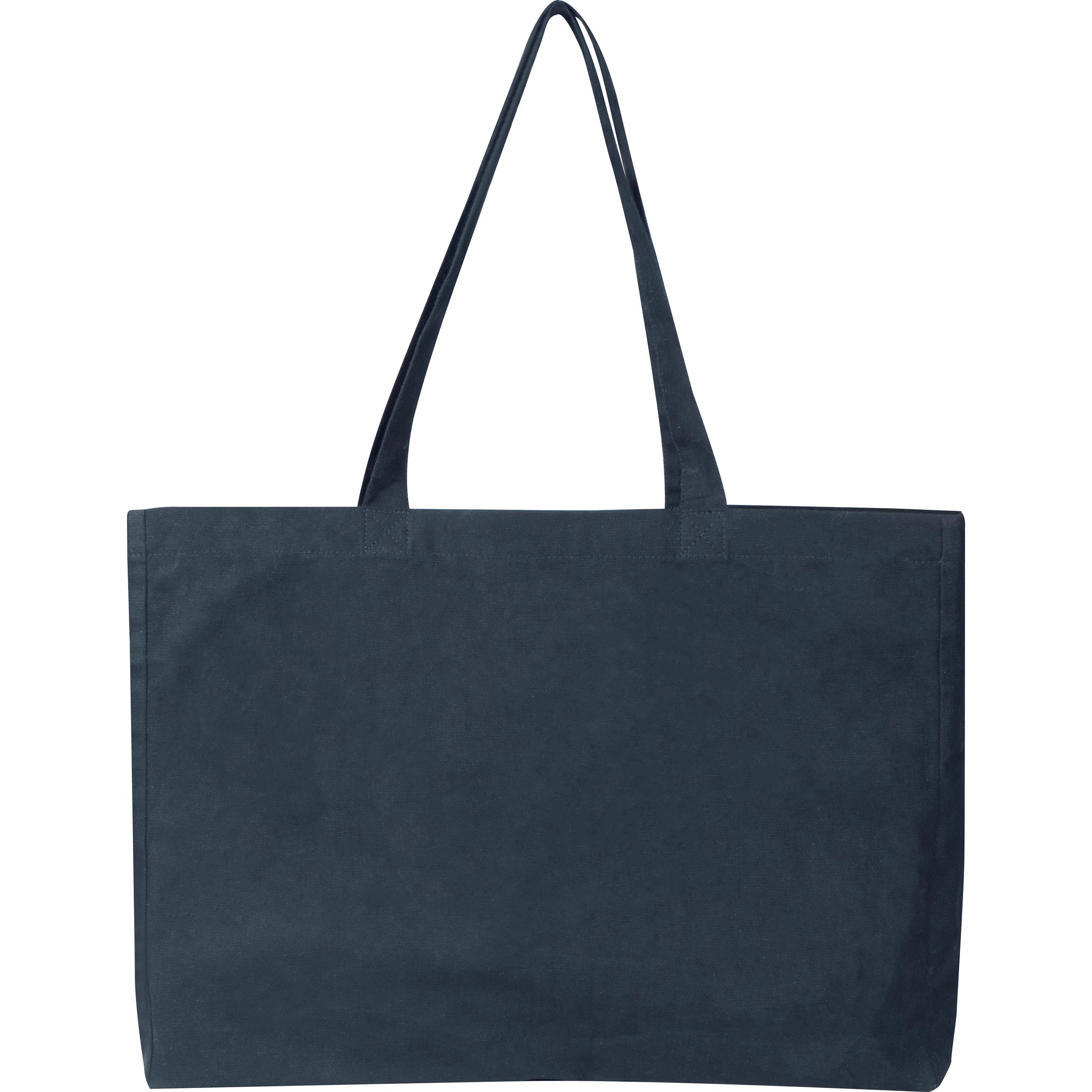 Shopper aus Bio Baumwolle mit Bodenfalte MARCELLO