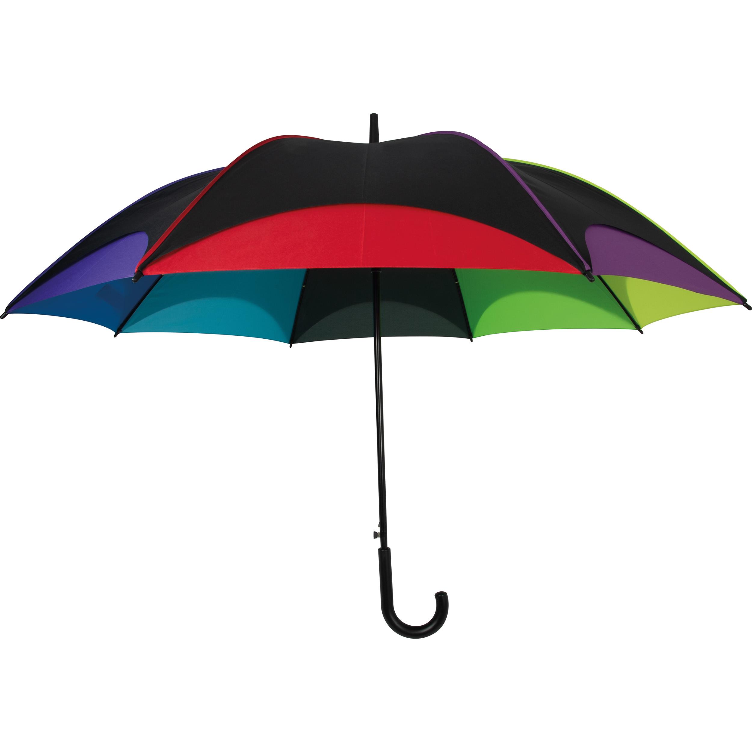 Automatik Regenschirm in Regenbogefarben MATTEO