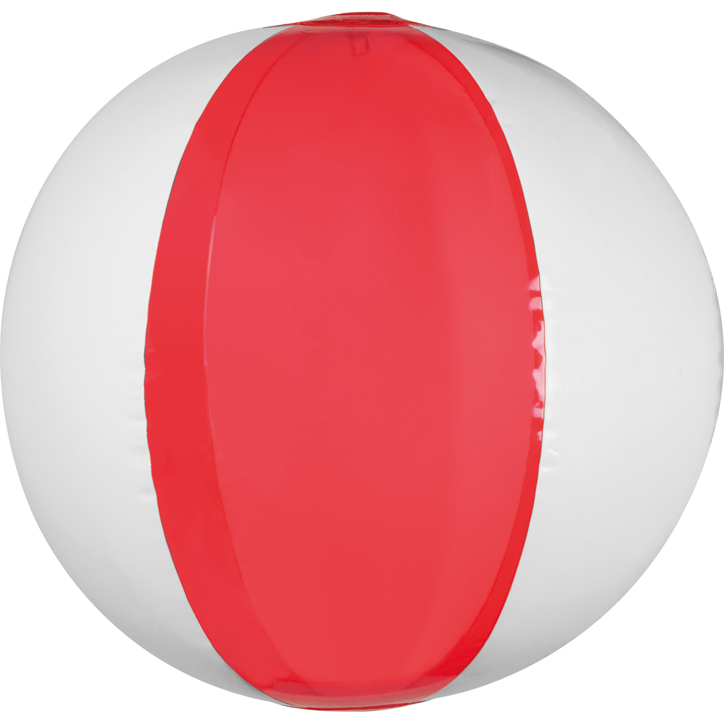 Strandball bicolour farbig/transparent MARGARETHE