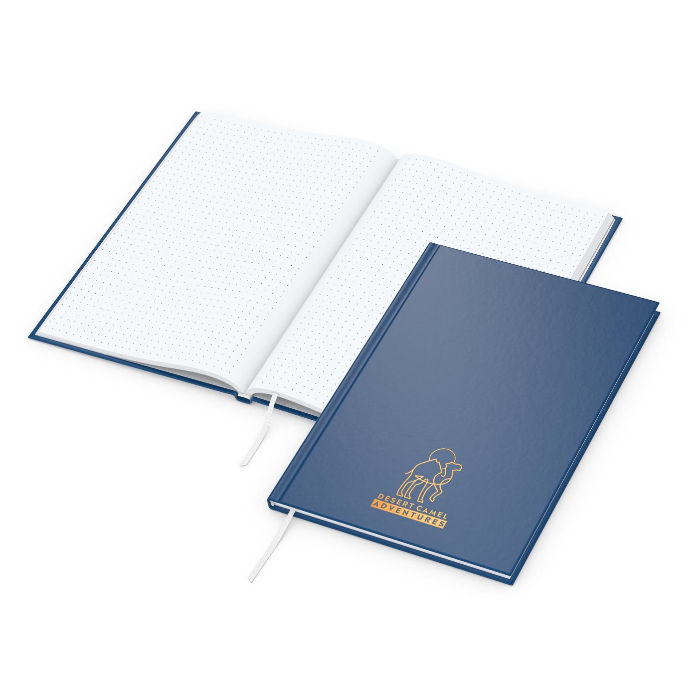 Notizbuch Memo-Book Umfang klein Hardcover matt-farbig