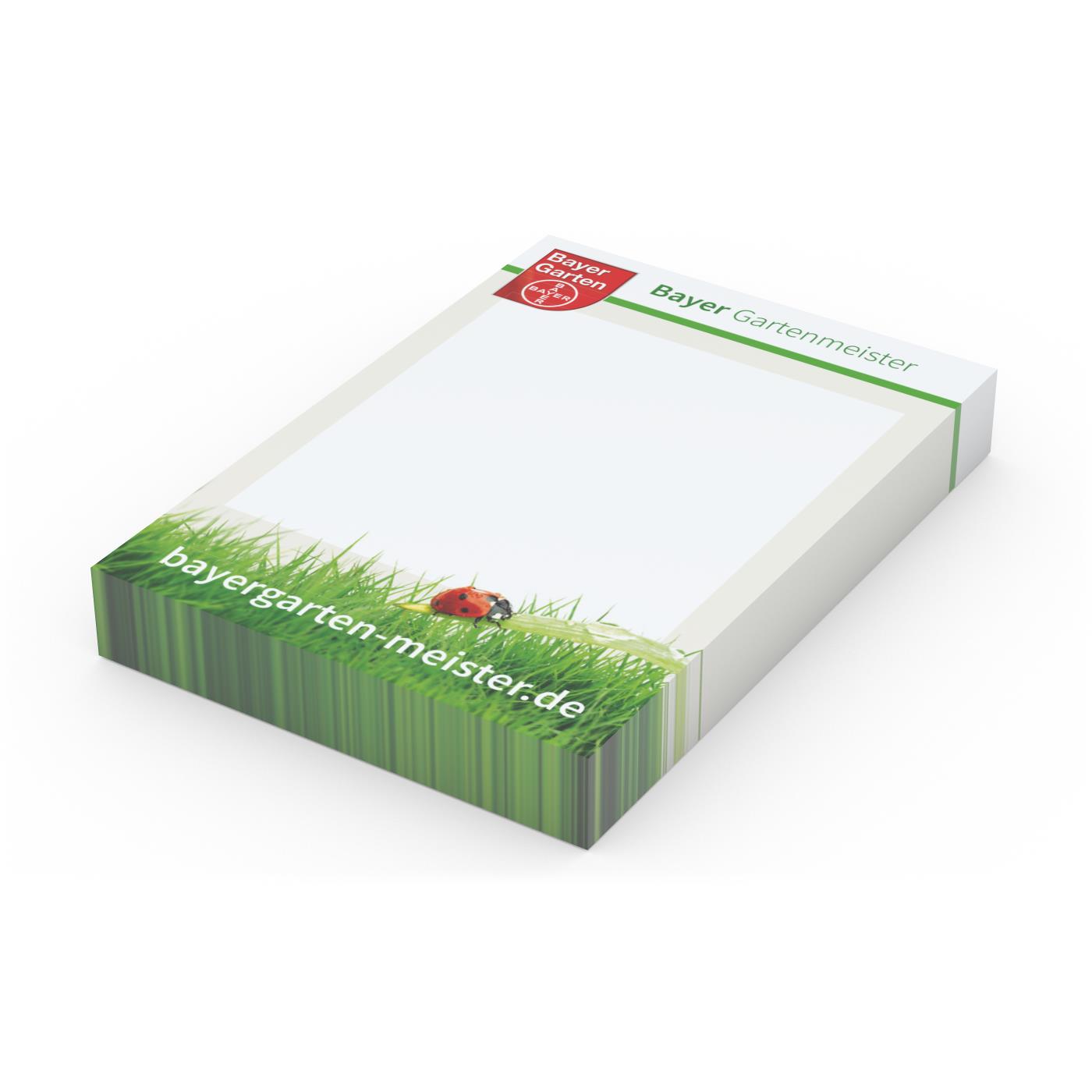 Haftnotizblock Basic 50 × 72 mm Format klein