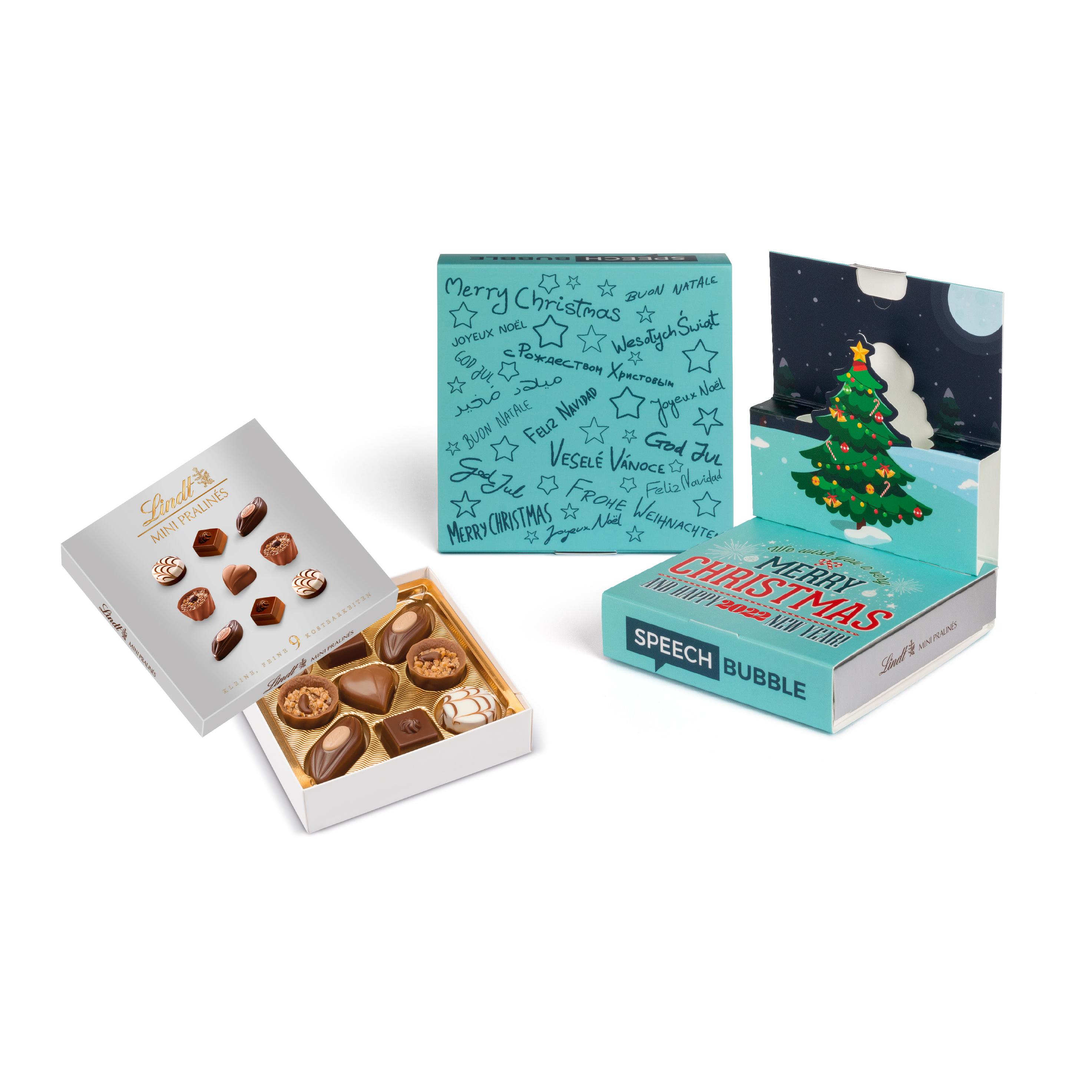 Lindt Mini Pralinés in Christmas Pop-Up