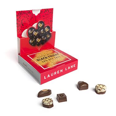 Lindt Mini Pralinés in Pop-Up Kartonage