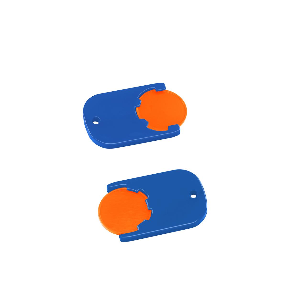 Chip orange, Chiphalter blau