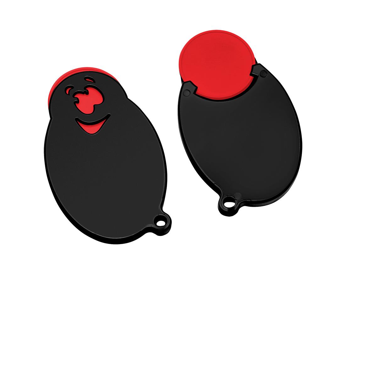 Chip rot, Chiphalter schwarz