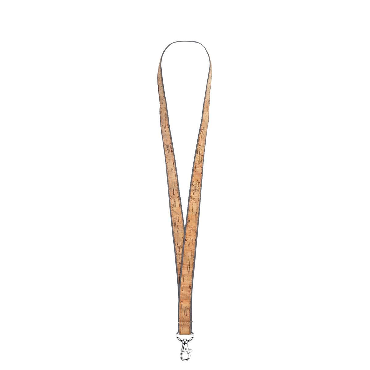 Band Dunkelgrau (ca. Pantone CG8C), Korkband beige
