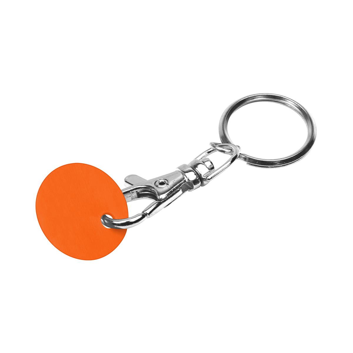 Karabiner silber, Chip orange