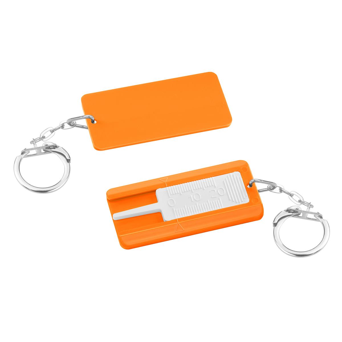 Prüfer weiß, Gehäuse orange