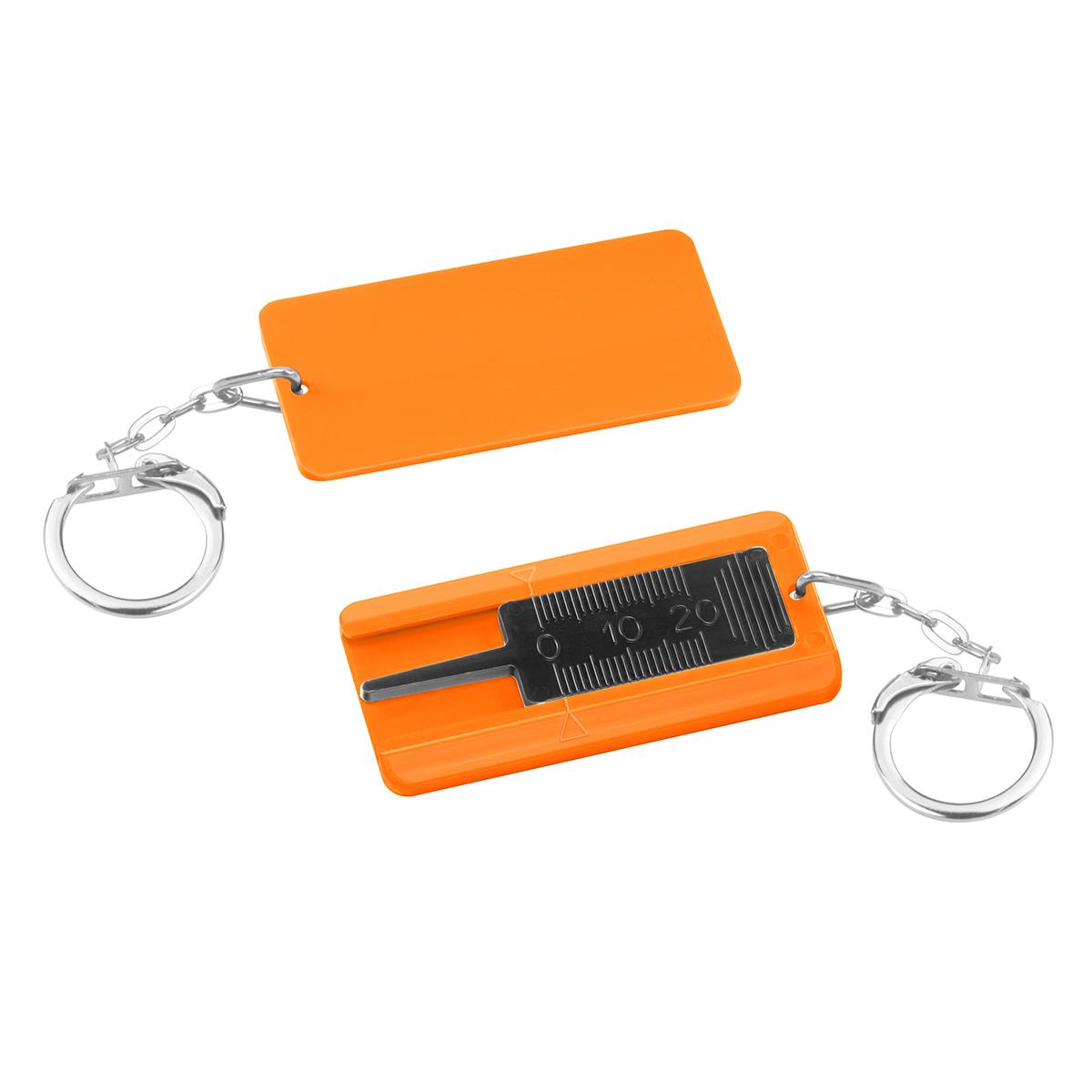 Prüfer schwarz, Gehäuse orange