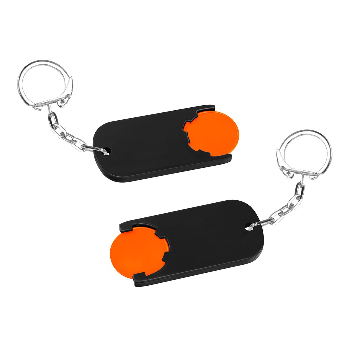 Chip orange, Chiphalter schwarz